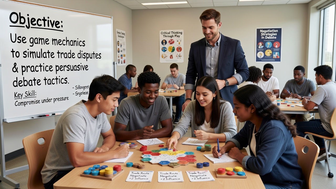 High School Debate Programs Incorporate Board Game Prototyping to Develop Negotiation Competencies